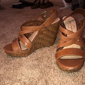 Jessica Simpson wedges